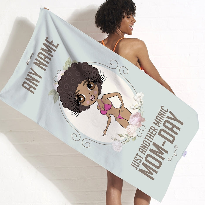 ClaireaBella Manic MomDay Beach Towel - Image 1
