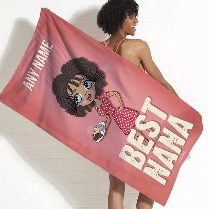 ClaireaBella Best Nana Beach Towel - Image 1