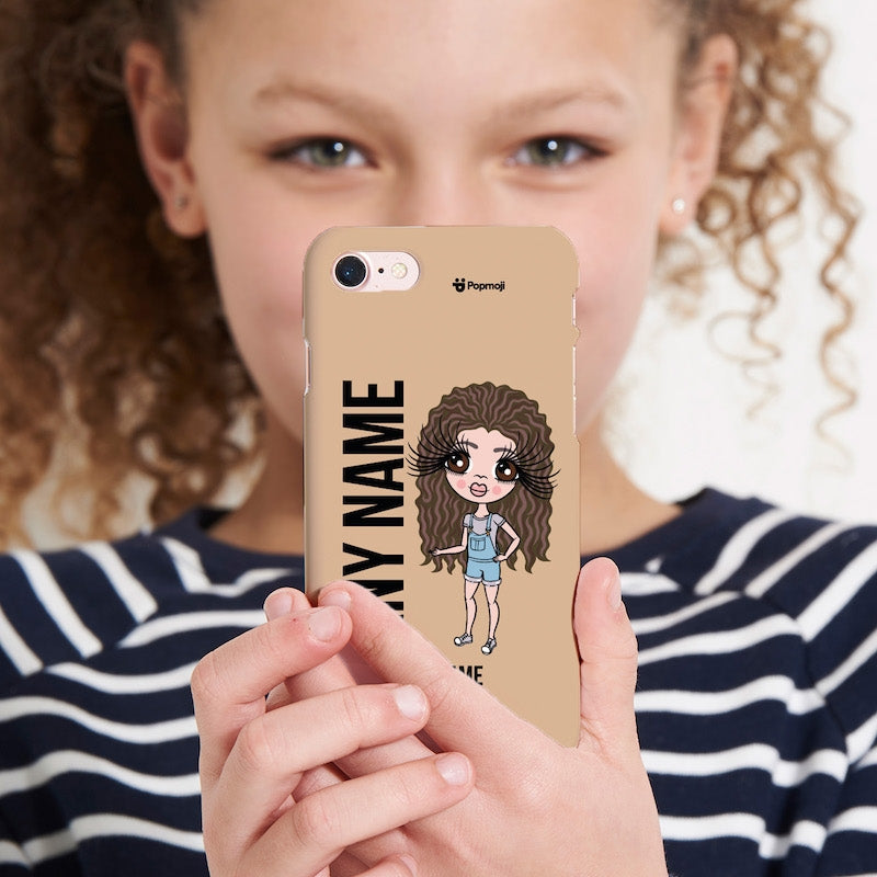 ClaireaBella Girls Personalized Nude Phone Case - Image 4