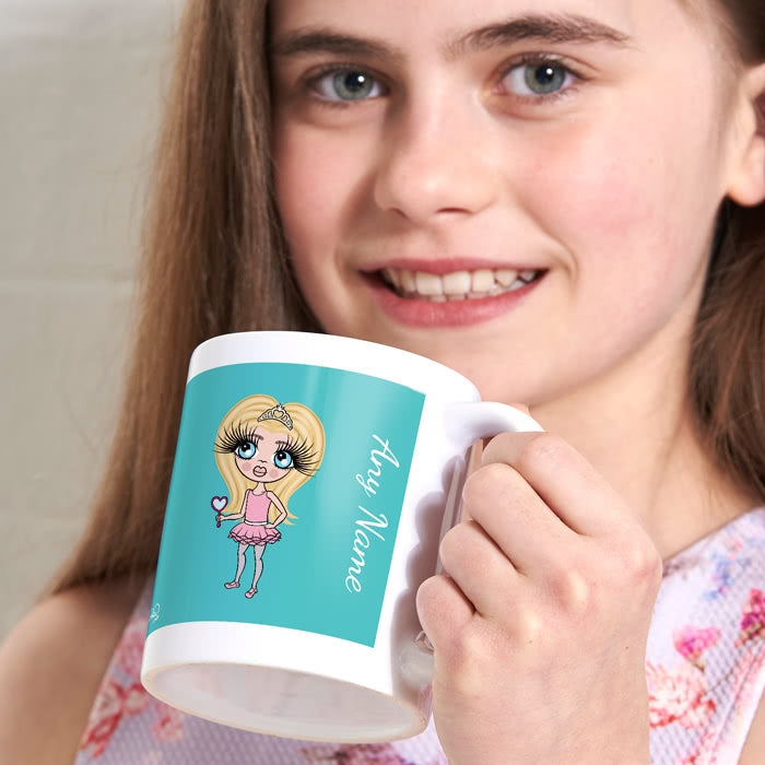 ClaireaBella Girls Turquoise Mug - Image 1