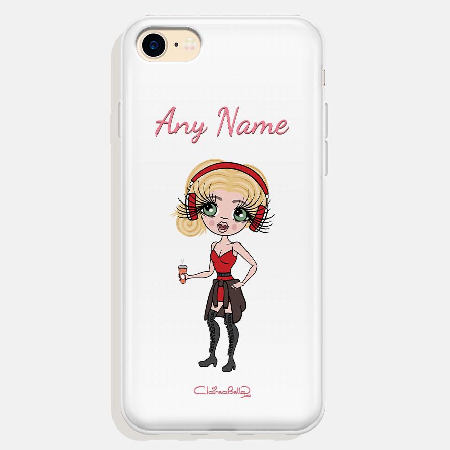 ClaireaBella Personalized White Phone Case - Image 0