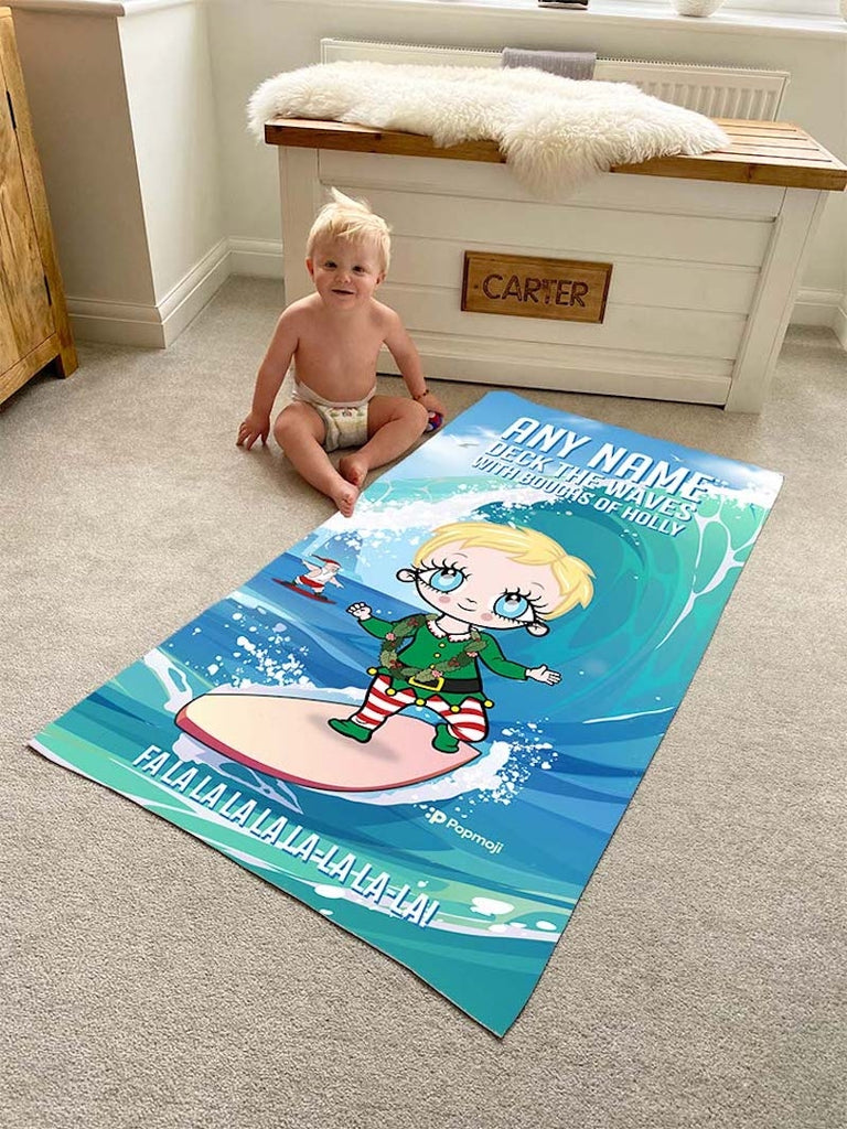 Early Years Inflatable Reindeer Beach Towel - Image 1
