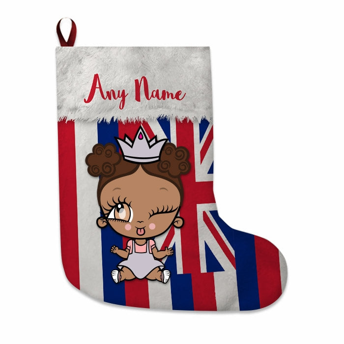 Babies Personalized Christmas Stocking - Hawaiian Flag - Image 1