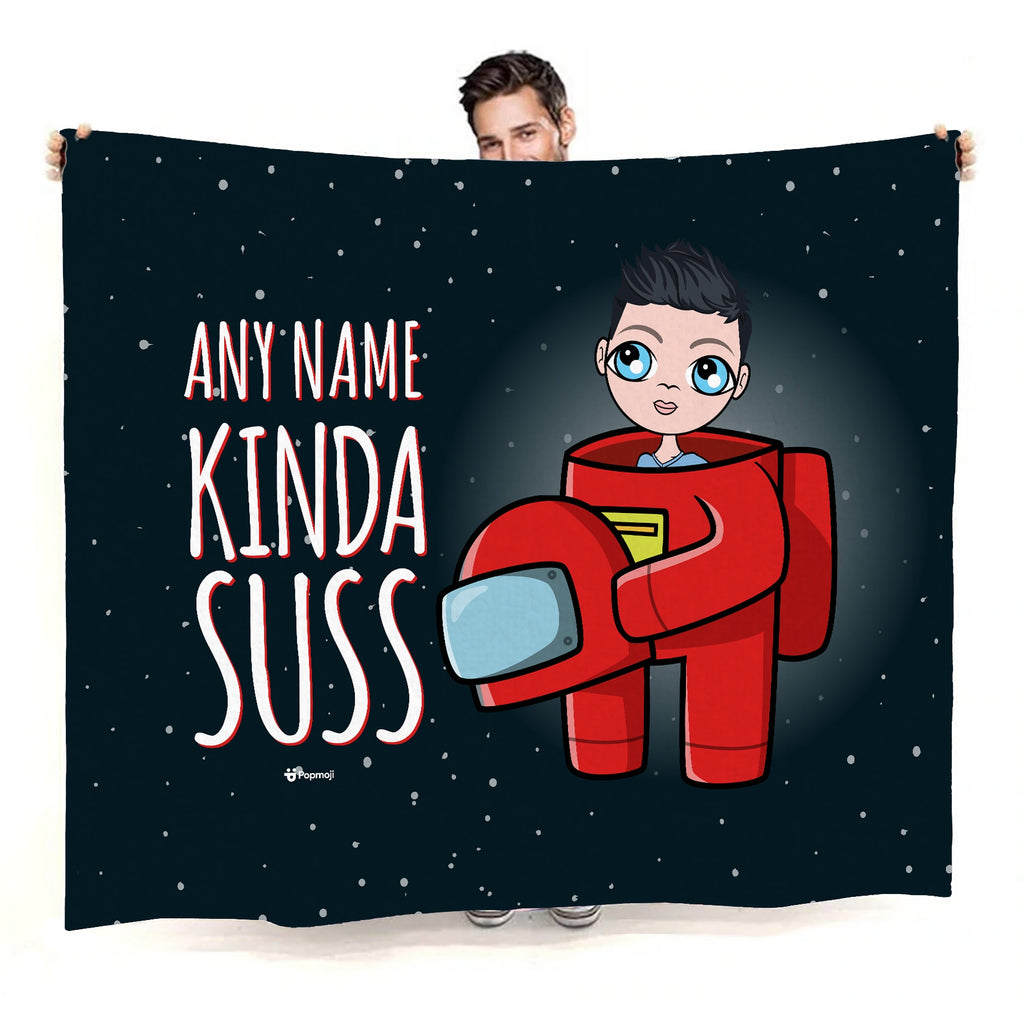 Boys Kinda Suss Fleece Blanket - Image 1