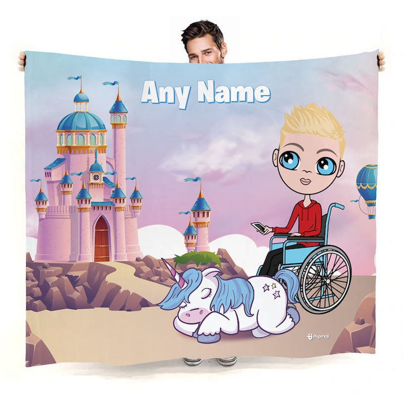 Boys Dreamlands Wheelchair Fleece Blanket - Image 1