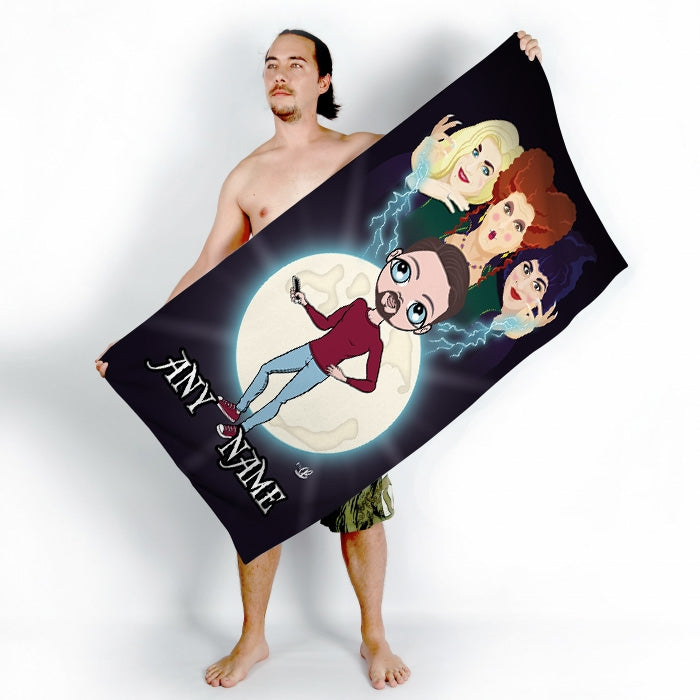 MrCB Mischievous Witches Beach Towel - Image 1