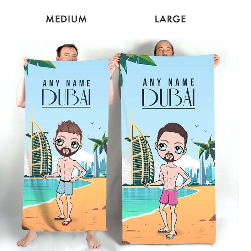 MrCB Dubai Beach Towel