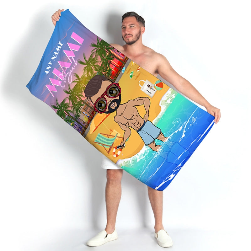MrCB Miami Beach Towel - Image 1