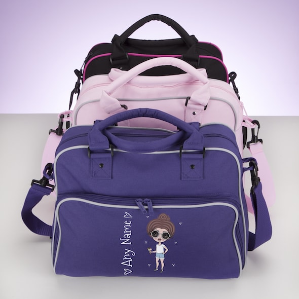 Popmoji Girls Personalized Carry On Bag