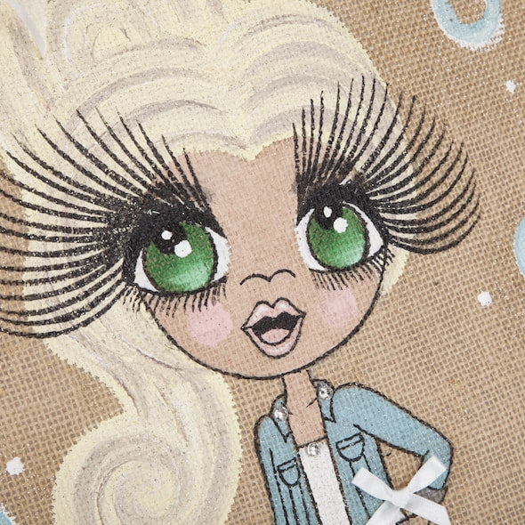 Popmoji Girls Large Jute Bag - Image 7