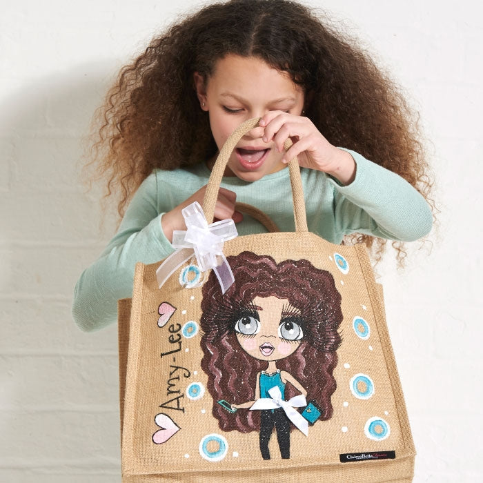 Popmoji Girls Large Jute Bag - Image 6
