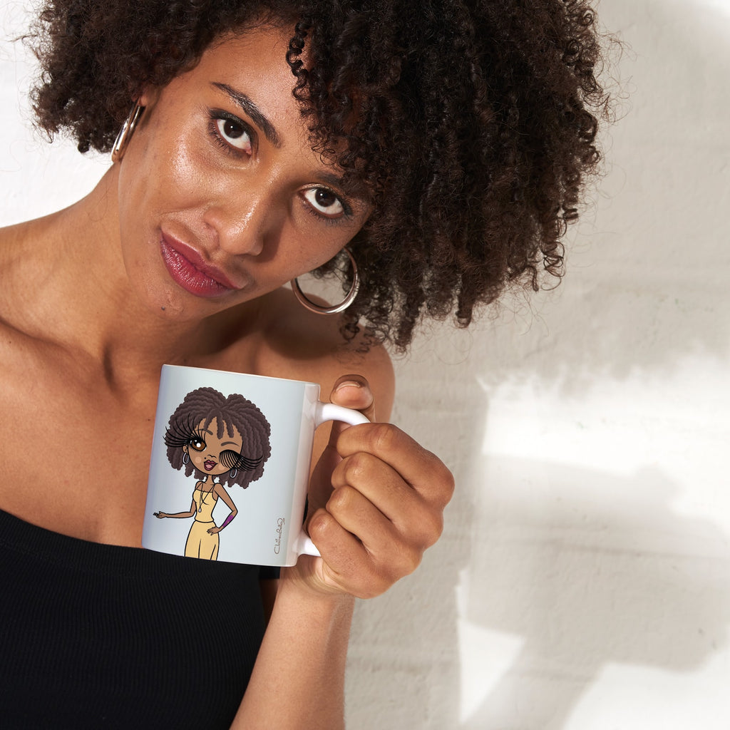 Womens Personalized Manic Mum-Day Mug