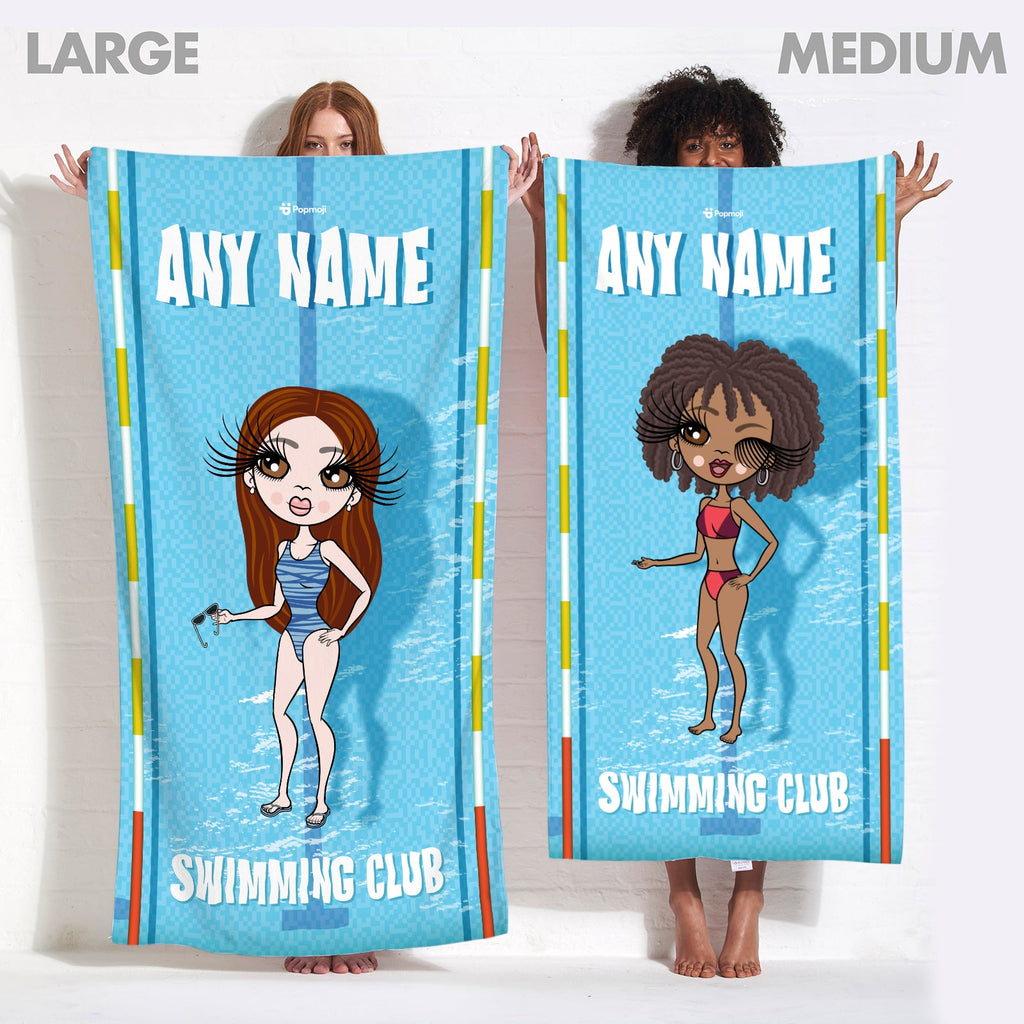 Womens Personalized Floating Swimming Towel