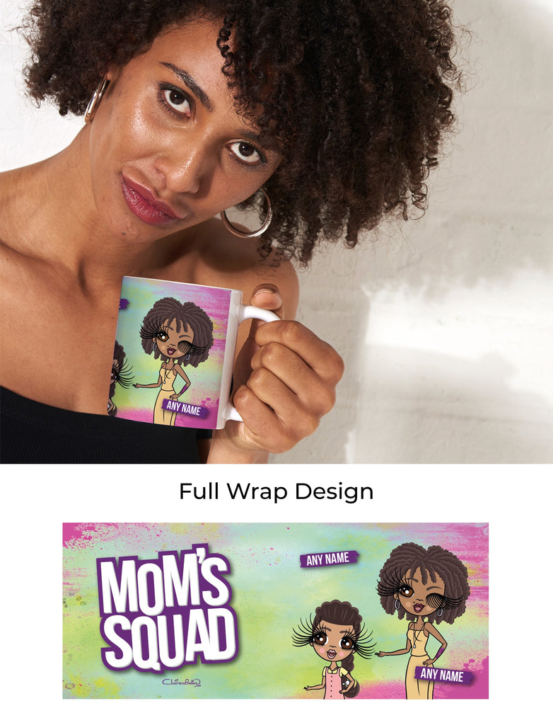 Multi Character Personalized Mum's Squad Adult And Child Mug
