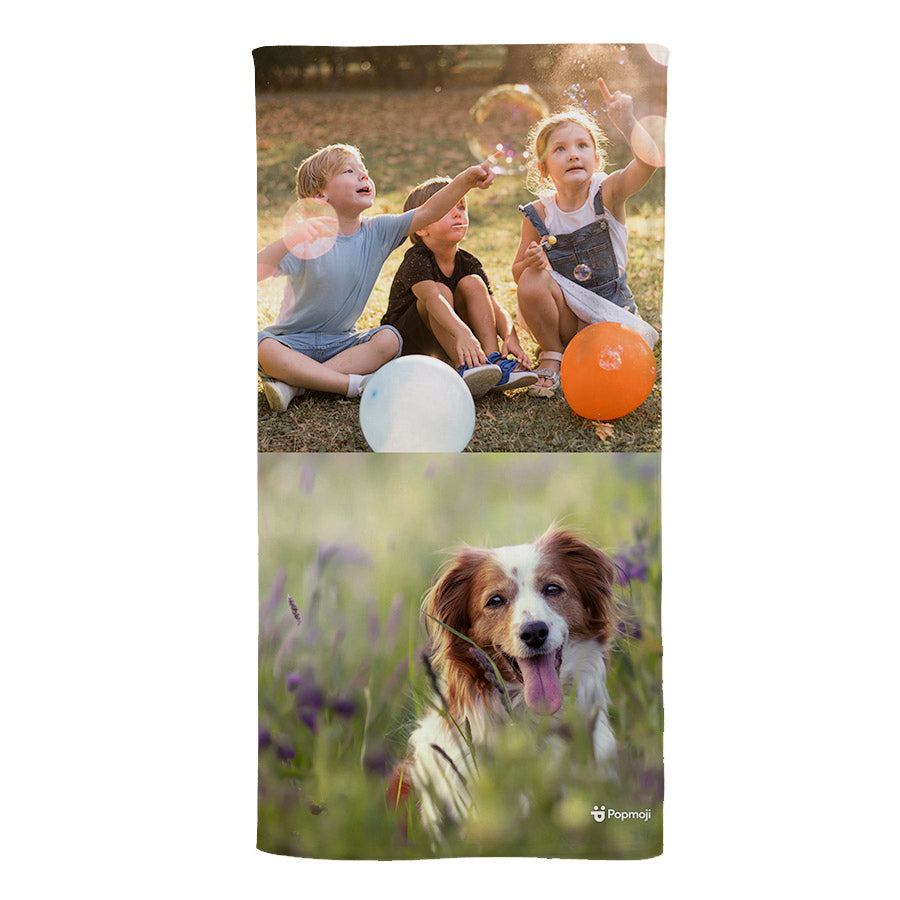 Photo Upload 2 Image Beach Towel
