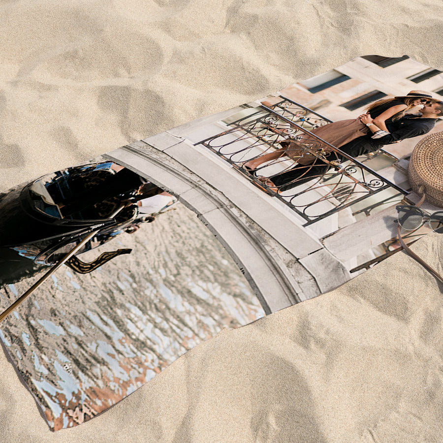Photo Upload Beach Towel
