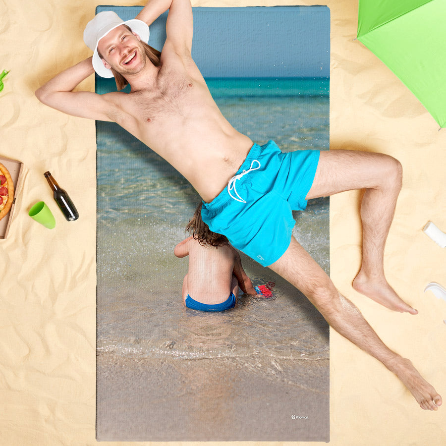 Photo Upload Beach Towel