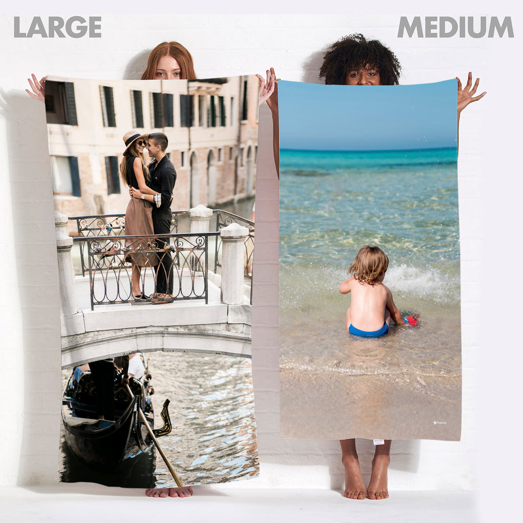 Photo Upload Beach Towel