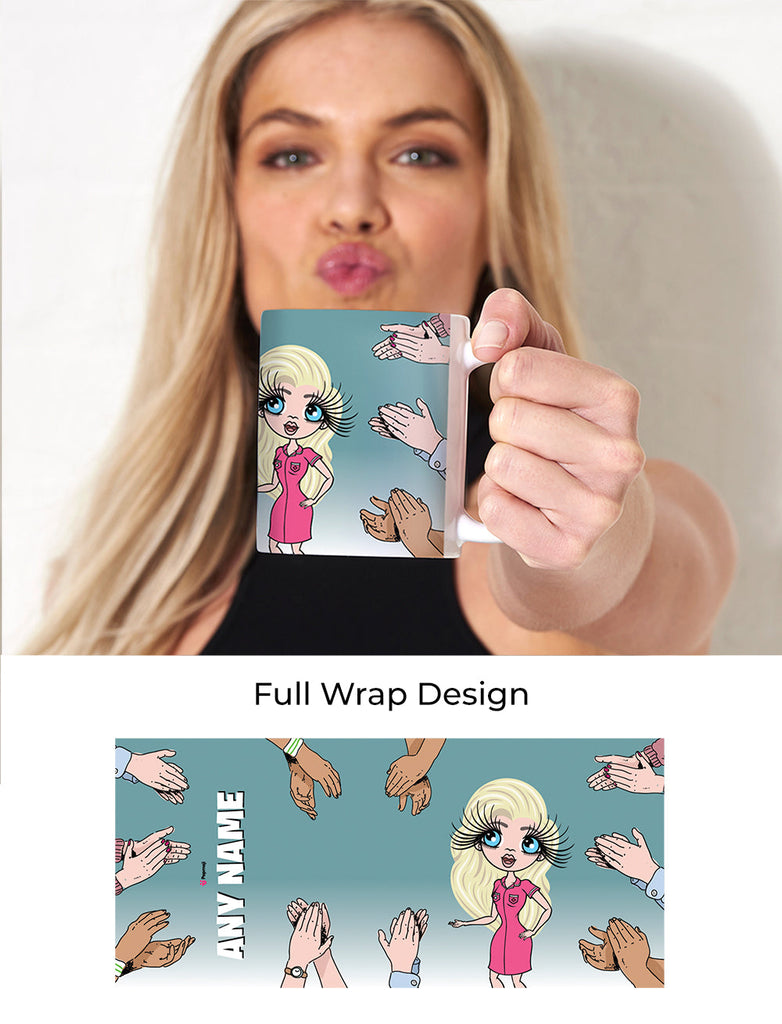 Womens Personalized Hero Applause Mug