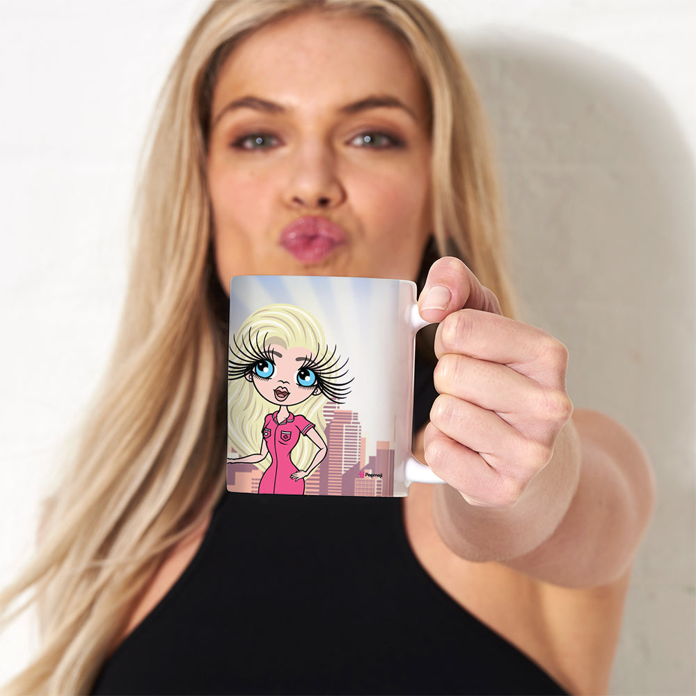 Womens Personalized Not All Heroes Wear Capes Mug