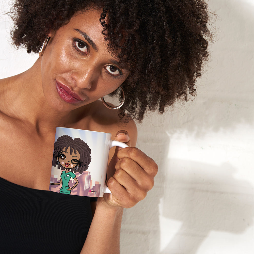 Womens Personalized Not All Heroes Wear Capes Mug