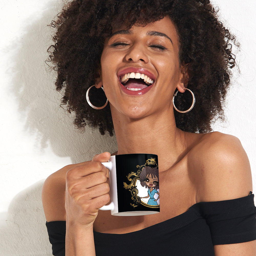 Womens Personalized His Queen Mug