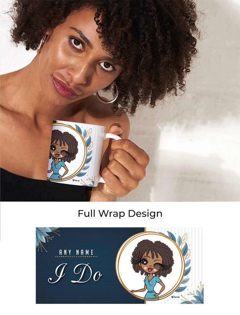 Womens Personalized I Do Mug