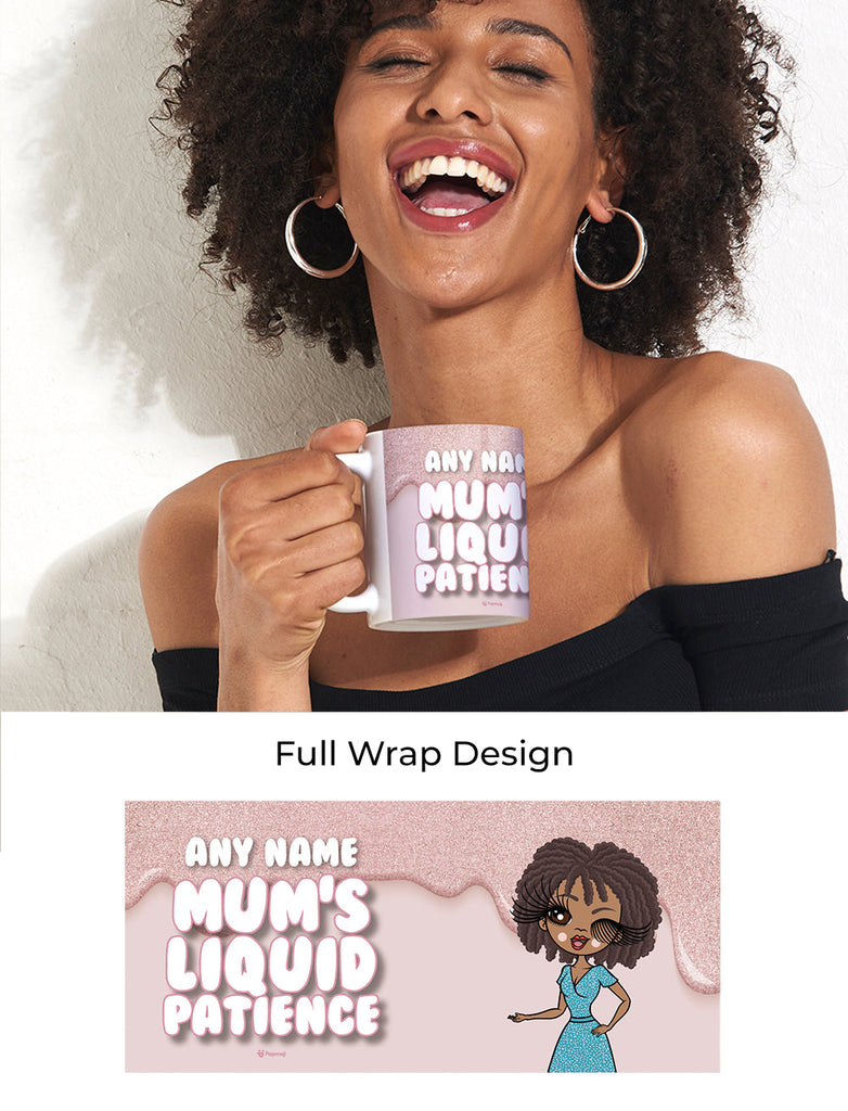Womens Personalized Liquid Patience Mug
