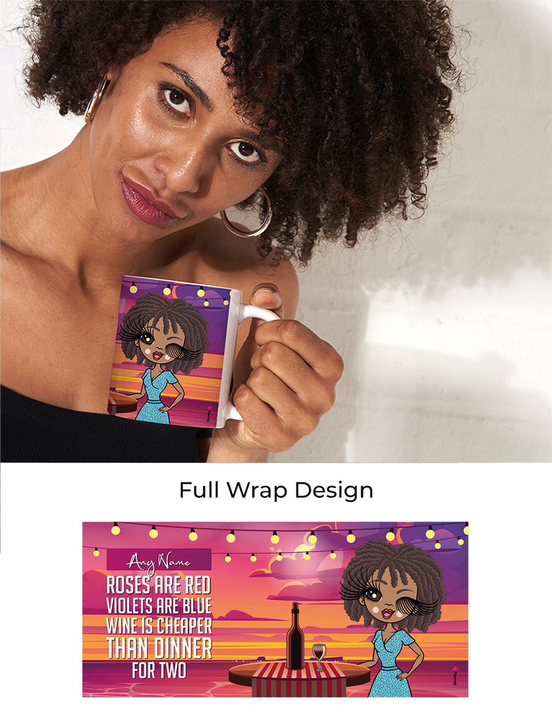 Womens Personalized Romance For One Mug