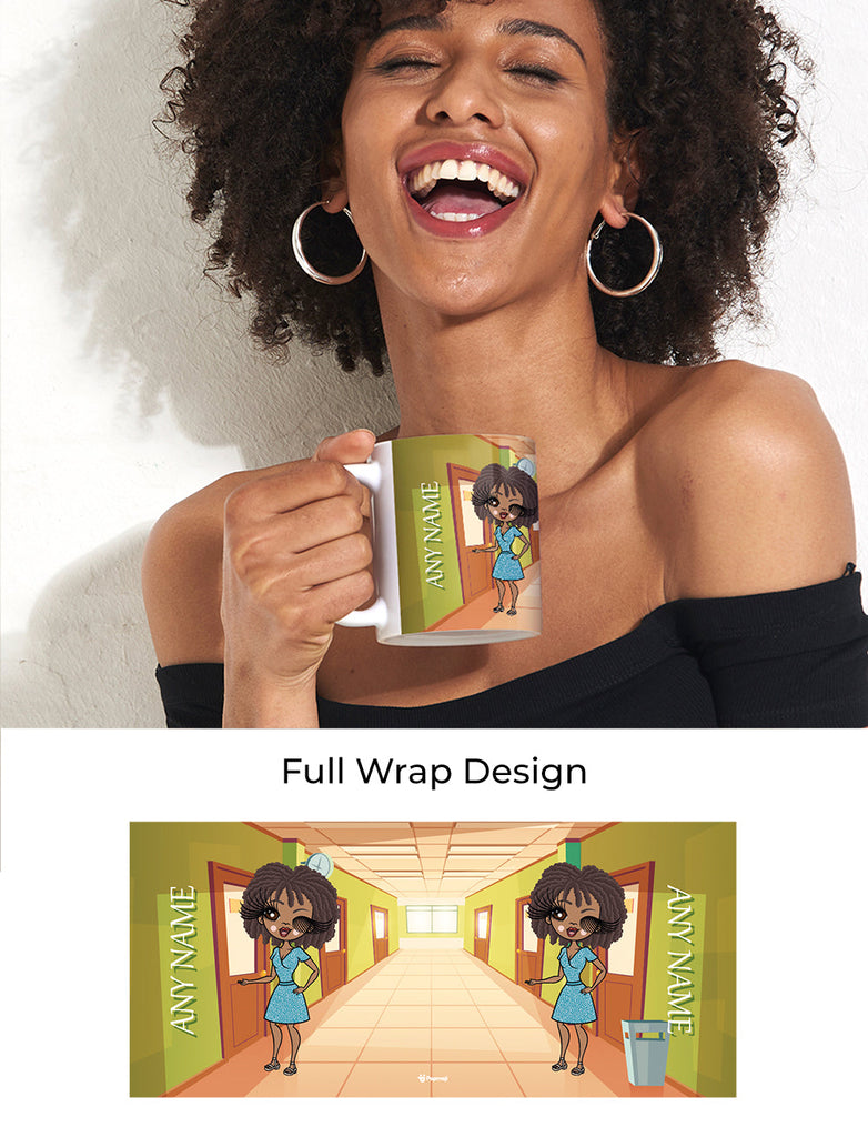 Womens Personalized School Time Mug
