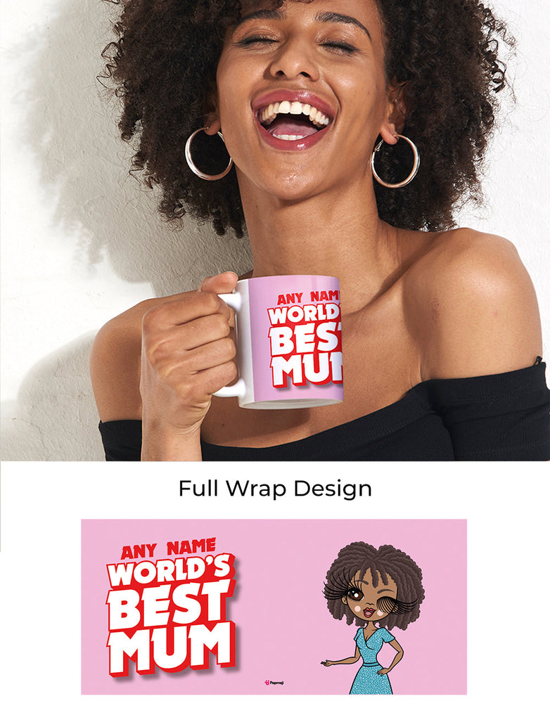 Womens Personalized World's Best Mum Mug