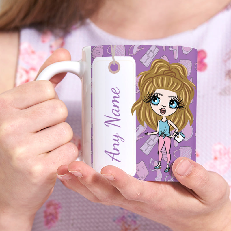 Girls Personalized Fashionista Mug
