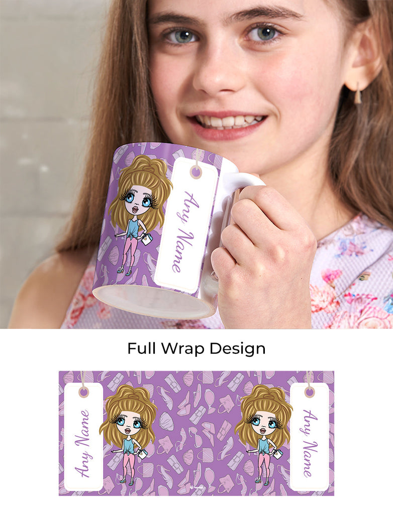 Girls Personalized Fashionista Mug
