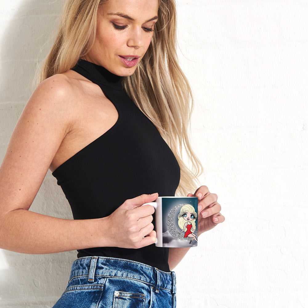 Womens Personalized Love You To The Moon Mug