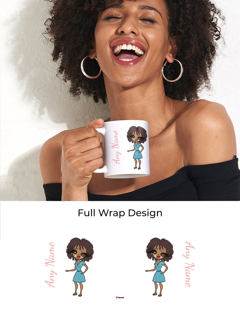 Womens Personalized White Mug