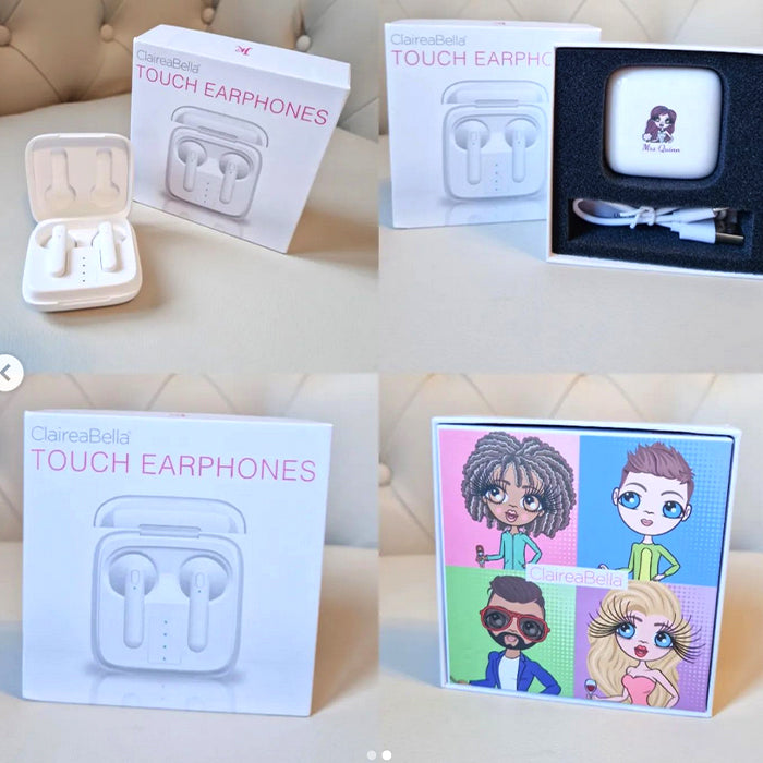 Popmoji Womens Personalized Wireless Earphones