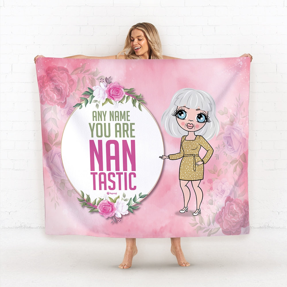 Womens Personalized Nantastic Fleece Blanket - Image 1