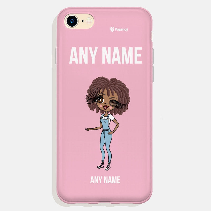 Womens Personalized Pink Power Phone Case
