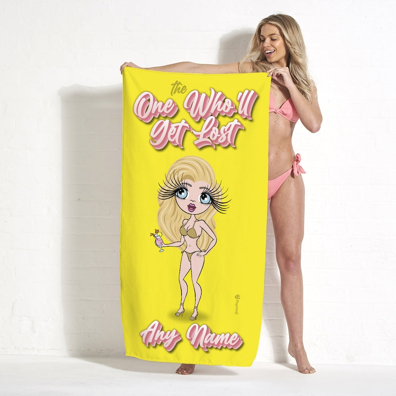 ClaireaBella Personalized The Lost One Girls Trip Beach Towel - Image 6