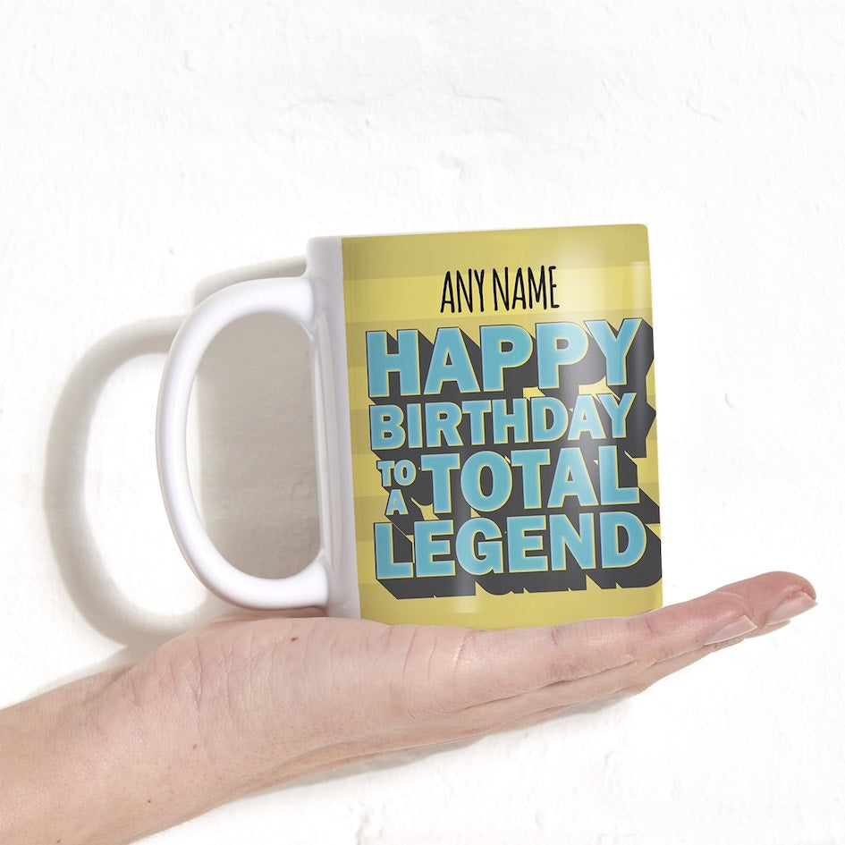 Womens Personalized Legend Birthday Mug