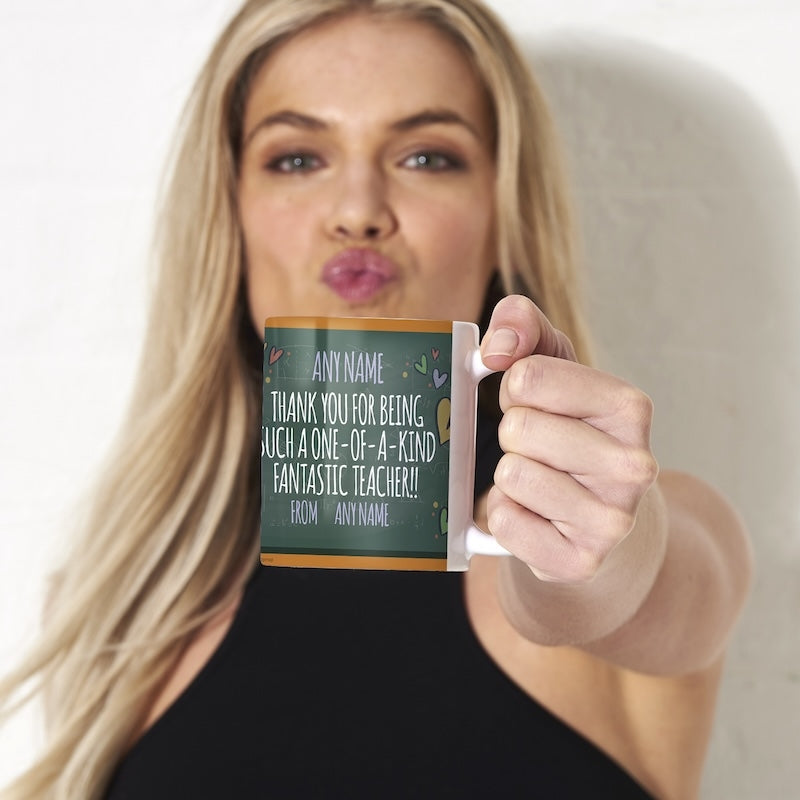 Womens Personalized Mug One Of A Kind Teacher