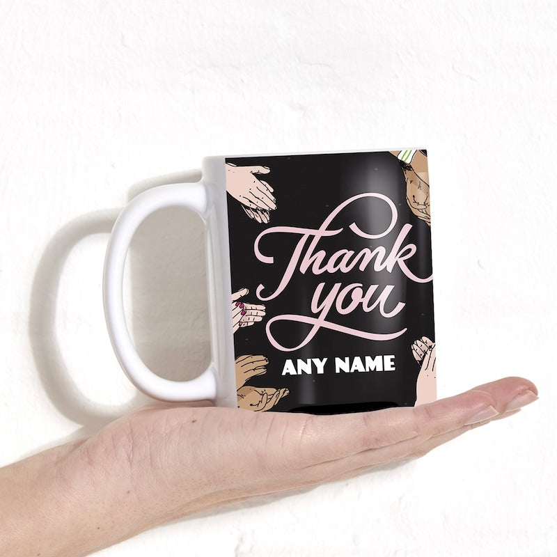 Womens Personalized Mug Teacher Applause