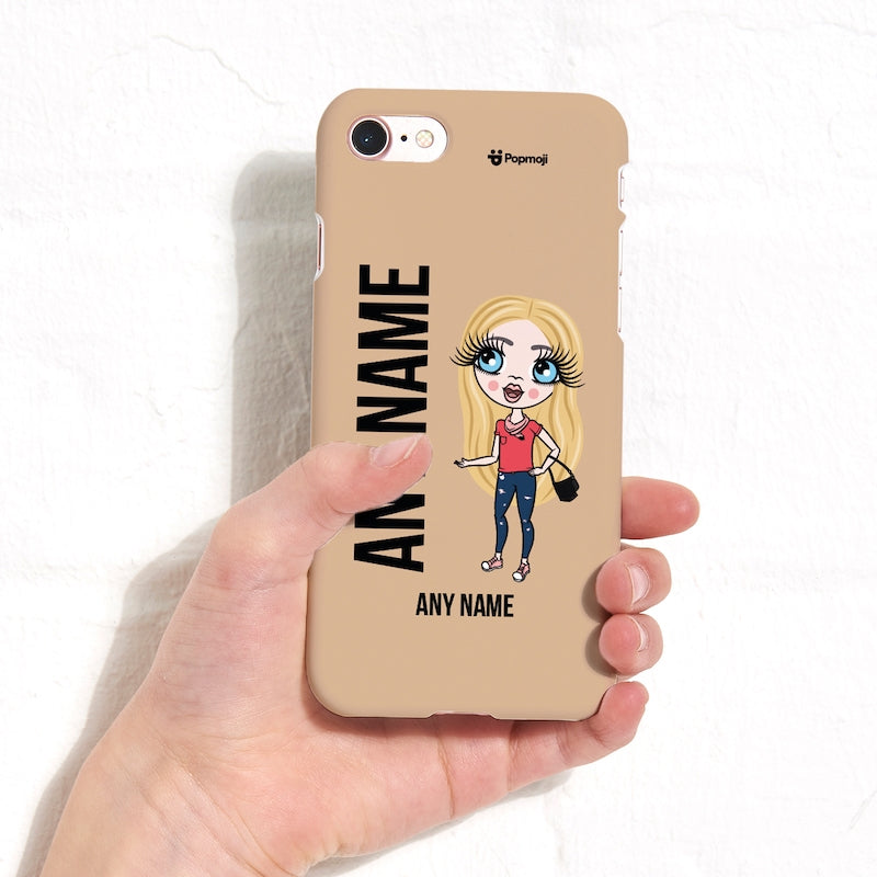 Girls Personalized Nude Phone Case