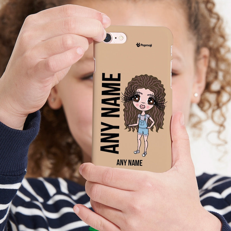Girls Personalized Nude Phone Case