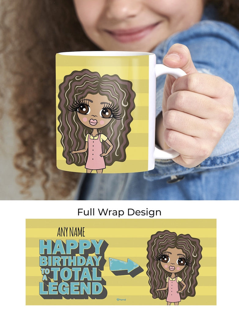 Girls Personalized Legend Birthday Mug