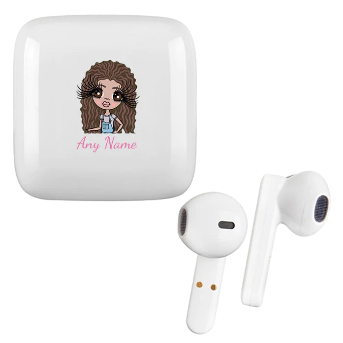 Girls Personalized Wireless Earphones - Main Image