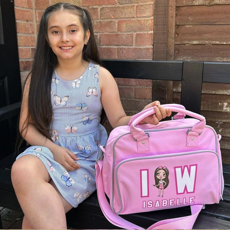 Popmoji Girls Personalized Carry On Bag