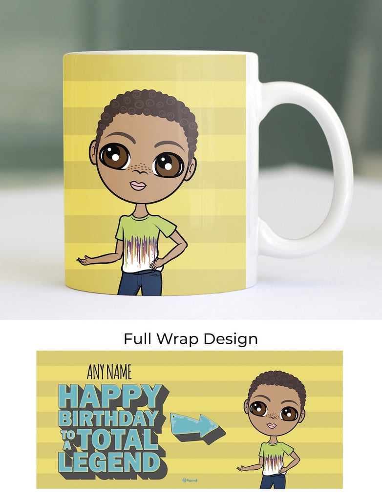 Jnr Boys Personalized Legend Birthday Mug - Image 1