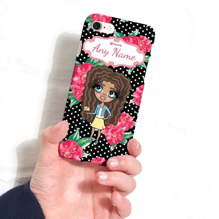 Girls Personalized Country Floral Phone Case