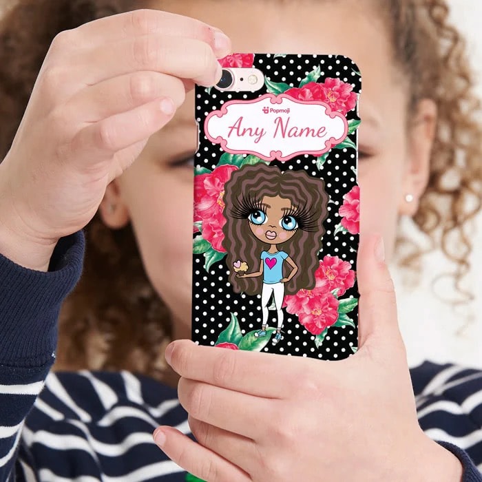 Girls Personalized Country Floral Phone Case